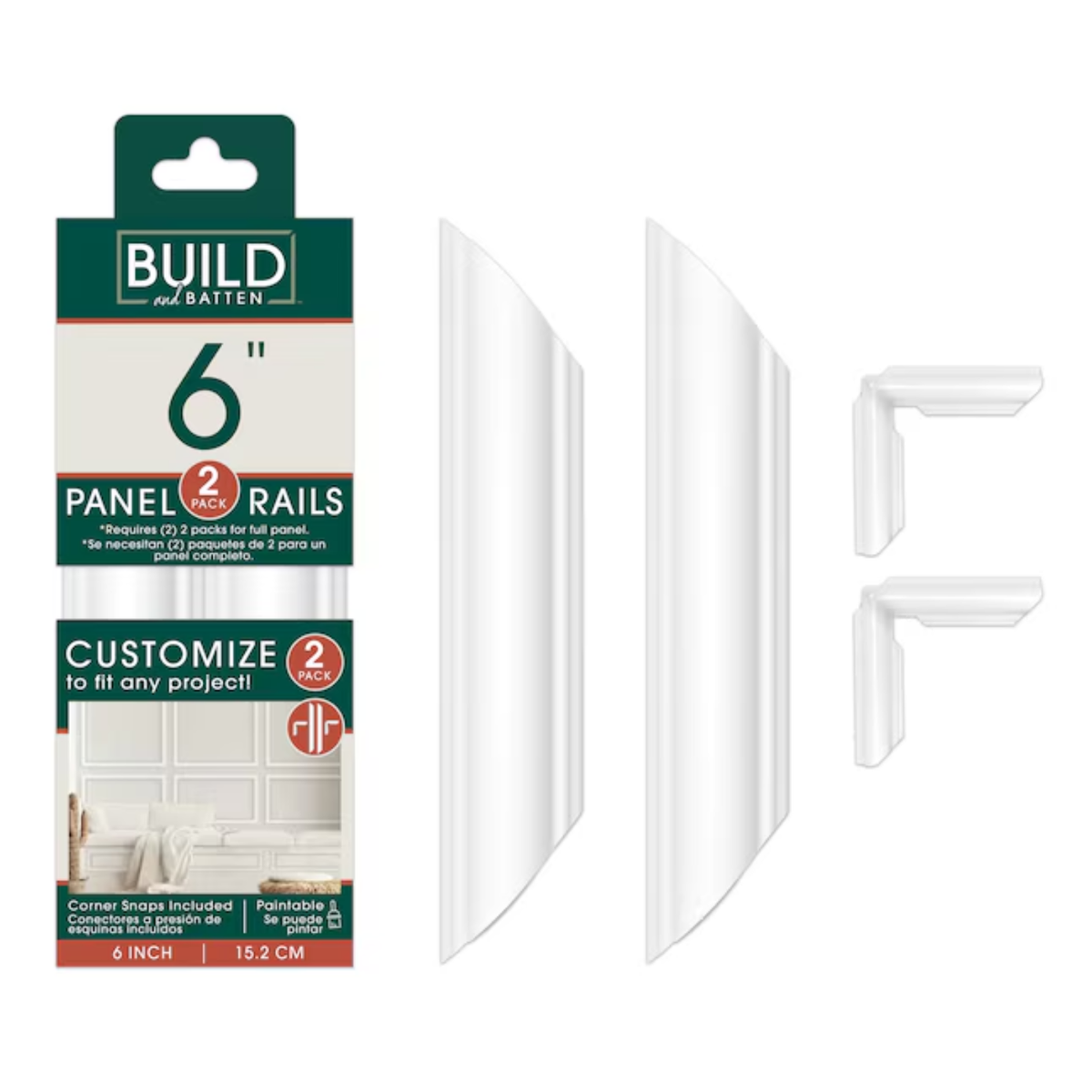 Panel Rail 2-Packs