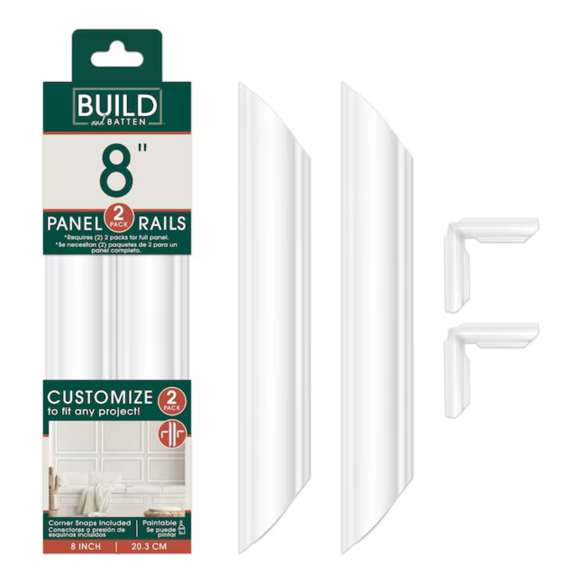 Panel Rail 2-Packs