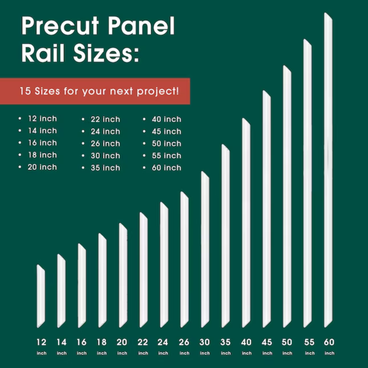 Panel Rail 2-Packs